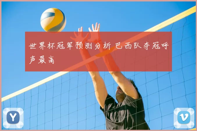 世界杯冠军预测分析 巴西队夺冠呼声最高